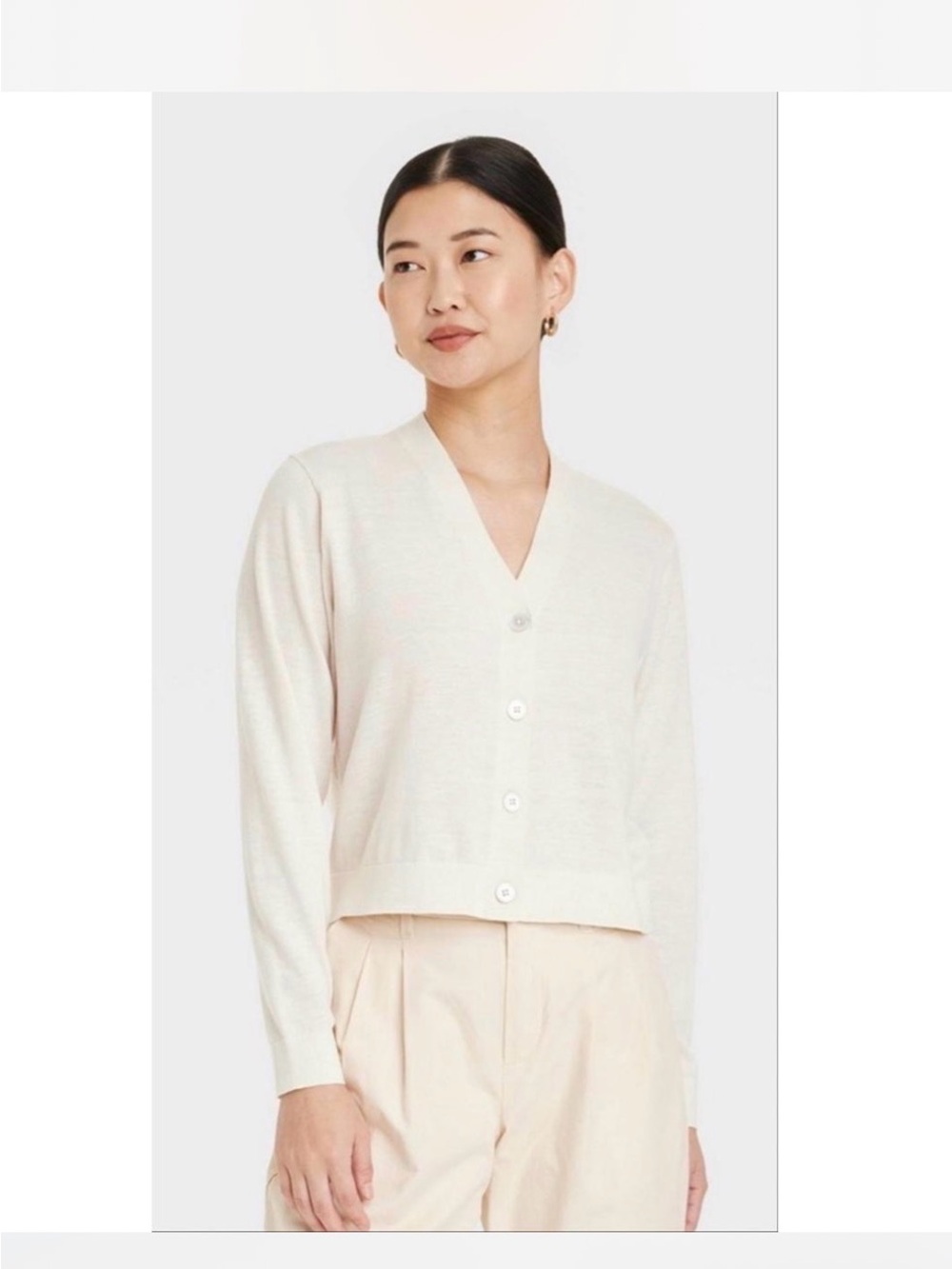 A New Day Cream Cardigan